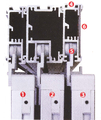 System szynowy Senior 3 kanały 100cm-7924