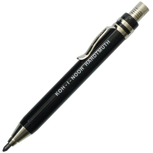 Ołówek Mechaniczny Kubuś 5.6mm 12,8cm Czarny metal