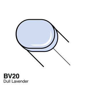 COPIC Sketch Marker BV20 Dull Lavender  