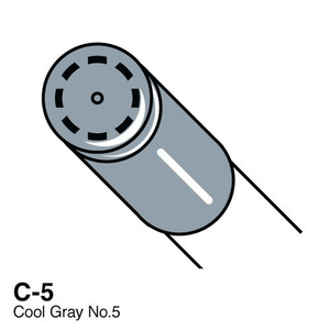 COPIC Ciao Marker C5 Cool Gray No.5 