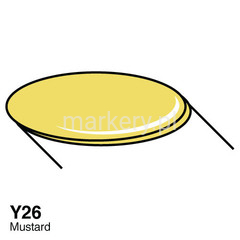 COPIC Wide Marker Y26 Mustard 