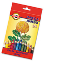 Koh-I-Noor Jumbo Kredki Omega 10mm 24 kol-88238
