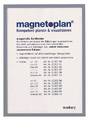 Koszulka magnetyczna A4 ramka szary 5szt-47711