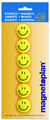 Magnesy happy face smile 30 mm 6szt-8272