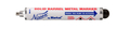 Markal solid barrel metal marker 3mm white-137922
