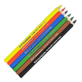 Koh-I-Noor Triocolor Kredki 10,5mm 6 kol karton-115538