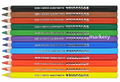 Koh-I-Noor Triocolor Kredki 10,5mm 12 kol karton-88273