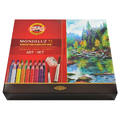 Koh-I-Noor Mondeluz Kredki 72 kol Pędzel 2x-94812
