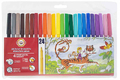 Koh-I-Noor Flamastry Zmywalne 24 kol etui-94756