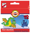Koh-I-Noor Wax Crayons Kredki Woskowe 12 kol-88259