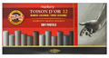 Koh-I-Noor ToisonDor Soft Pastele Szary 12szt-88437