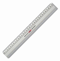 Koh-I-Noor Linijka metalowa Antypoślizgowa 30cm-89539