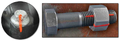 Markal Security Check Paint Marker żółty-117937