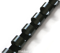 Grzbiety plastikowe 12,5 mm czarny 100 szt-138741