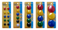 Magnesy do tablic 15 mm Mix 10szt blister-46992