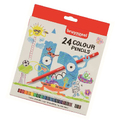 Bruynzeel Coloured Pencils Kredki 24 kol karton-130399
