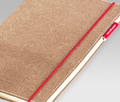Notes senseBook® RED RUBBER średni, 14x21 cm, w li-133122