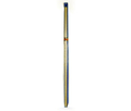 Leniar Linijka 2 skale 150cm Metal-143033