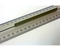 Leniar Linijka 2-skale z uchwytem 50cm metal-143116