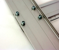 Leniar Linijka Alu z ogranicznik i wkład stal 70cm-143389