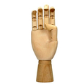 Leniar Model dłoni drewniany 25 cm prawa-106889