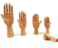 Leniar Model dłoni drewniany 25 cm prawa-106890