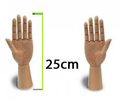 Leniar Model dłoni drewniany 25 cm prawa-109657