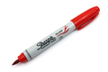 Sharpie Brush Marker permanentny Czerwony-124136
