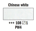 Talens Rembrandt farba Water Half Pan 108 ch white-112230