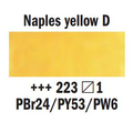Talens Rembrandt farba Water Half Pan 223 Na Yello-112105