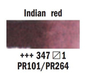 Talens Rembrandt farba Water Half Pan 347 indi red-114795