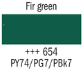 Talens Gouache Extra Fine Farba 20ml 654 Fir Green-71222