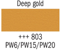 Talens Gouache Extra Fine Farba 20ml 803 Deep Gold-71187