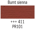 Talens Gouache Extra Fine Farba 16ml 411 BurntSien-70840