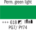 Talens Amsterdam Acryl Farba 618 Perm GreenL 120ml-69057