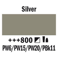 Talens Amsterdam Acryl Farba 800 Silver 120ml-69077