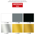 Amsterdam tusz akrylowy Lettering Set-136512