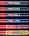 Talens Amsterdam Acrylic Markery 6kol 4mm-113185