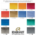 Rembrandt Water Colour set metal 12 urban -137315