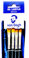 Talens Van Gogh Pędzle Oil/Acryl 302/303/304/305-113429