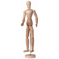 Talens manekin drewno 40cm damski-97877