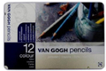 Talens Van Gogh Colour Kredki ołówkowe 12kol Metal-71099