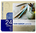Talens Van Gogh Colour Kredki ołówkowe 24kol metal-71100