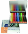 Talens Van Gogh Pastel o/ołówku 24kol Metal-67810