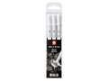 Żelopisy białe GELLY ROLL 3szt (r10)0,5mm Sakura-141426