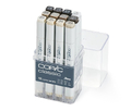COPIC Classic Kolory Szarości WG Markery 12 szt-144259