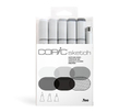 Zestaw Sketching Grays 6 szt. COPIC Sketch-144376