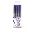 COPIC Multiliner zestaw 4 grubości, lawendowy-144275