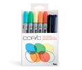 Zestaw Doodle Kit Rainbow 5+2, COPIC Ciao-144391