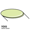 COPIC Wide Marker YG03 Yellow Green-54083